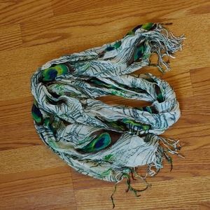 Delia's Peacook womens fashion scarf